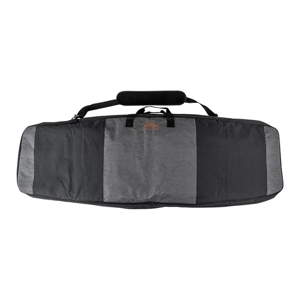 2025 Ronix Squadron Half Padded Board Case - Heather Charcoal / Orange
