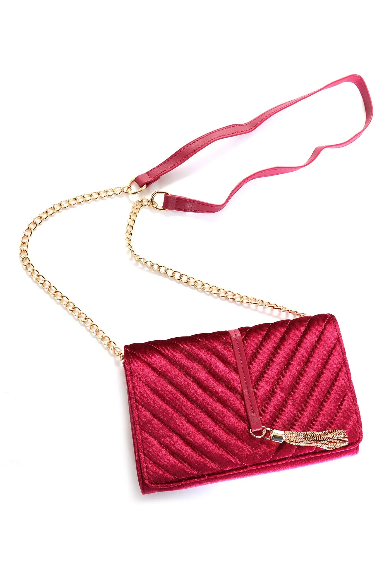 Adorn You Crossbody Bag - Magenta