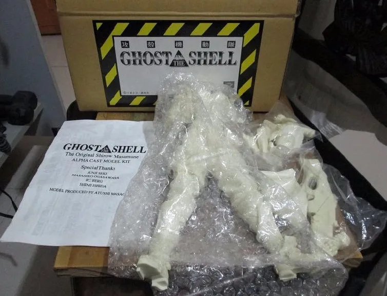 Alpha 1/6 Ghost In The Shell Motoko Kusanagi Comic Ver Cold Cast Model Kit Figure