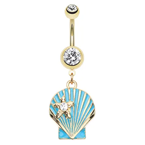 Bay Scallop Shell Belly Bar