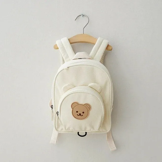 Bear Backpack White