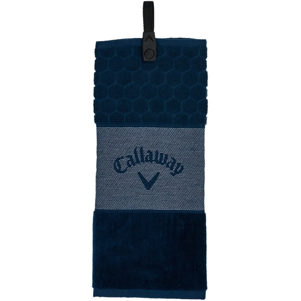 Callaway Trifold Towel - Navy