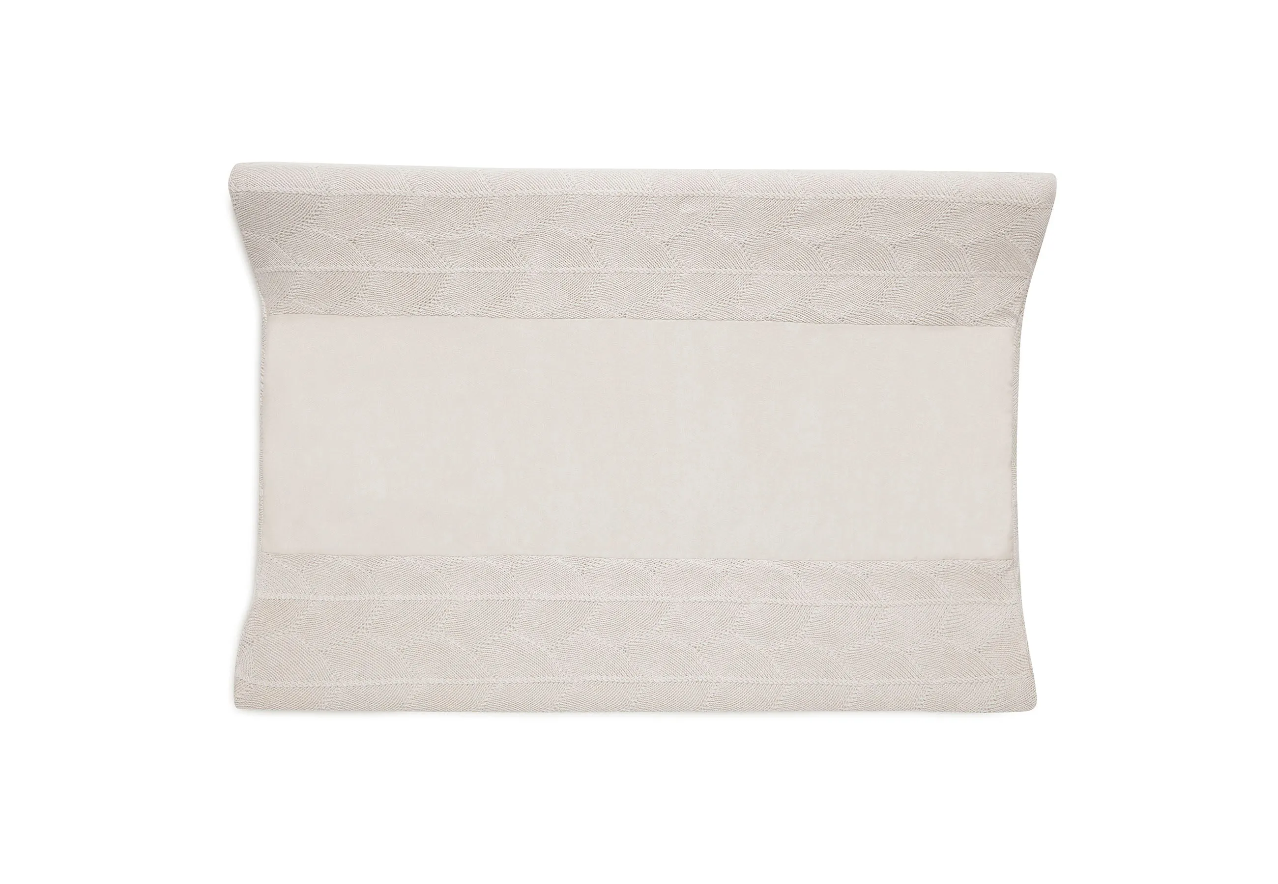 Changing Mat Cover 50x70cm Shell Knit - Nougat - GOTS