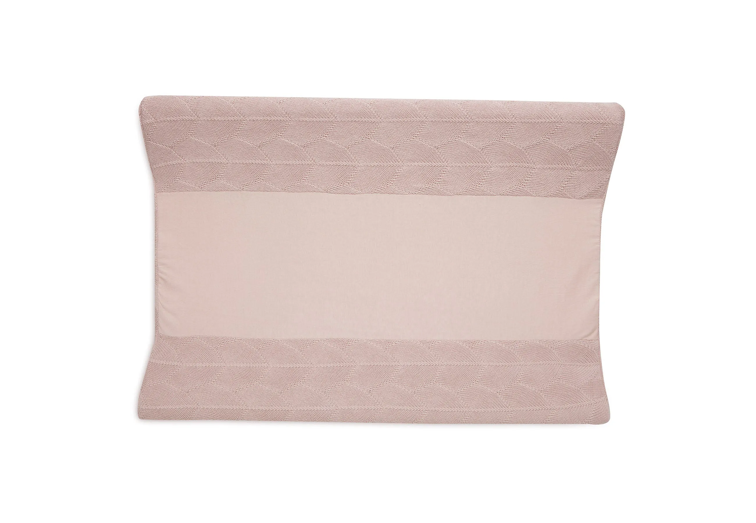 Changing Mat Cover 50x70cm Shell Knit - Wild Rose - GOTS