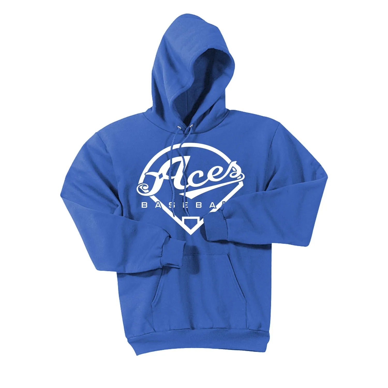 Cincy Aces 2020 - Essential Fleece Pullover Hooded Sweatshirt (Royal)