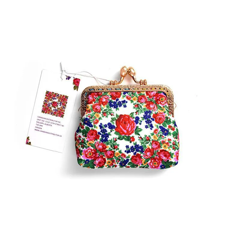 Coin Purse - Kokum Floral Art Design