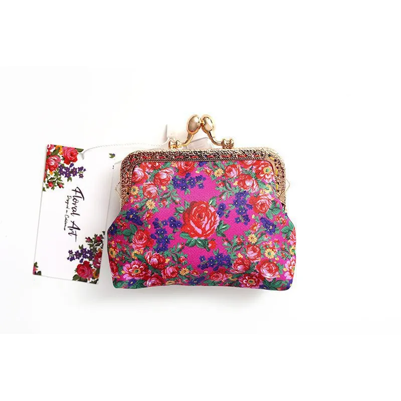 Coin Purse - Kokum Floral Art Design