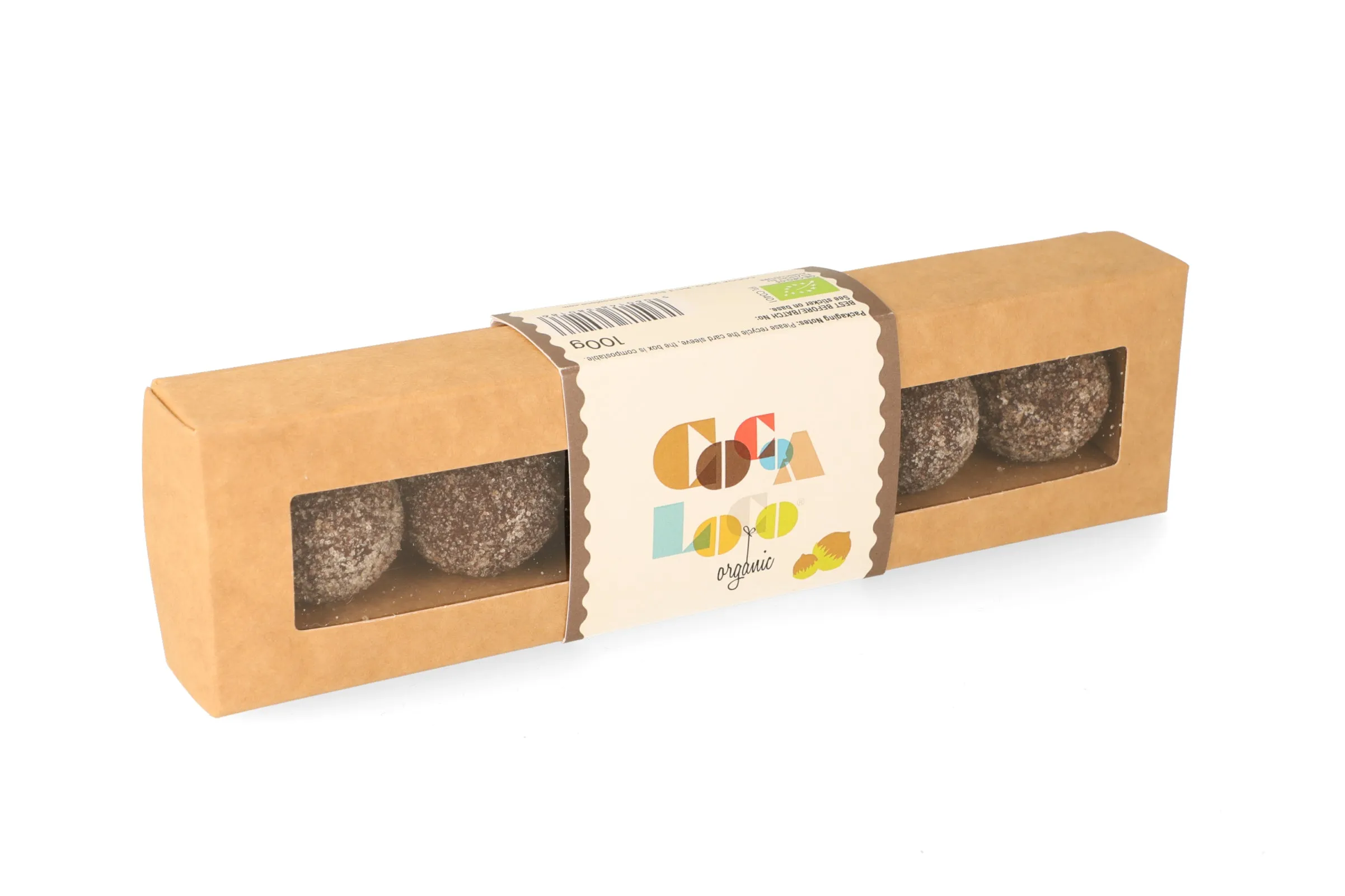 Dark Chocolate Praline Truffles