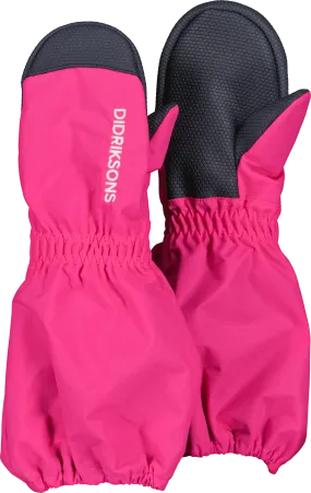 Didriksons Kids&#x27; Shell Gloves 9 True Pink | Buy Didriksons Kids&#x27; Shell Gloves 9 True Pink here | Outnorth