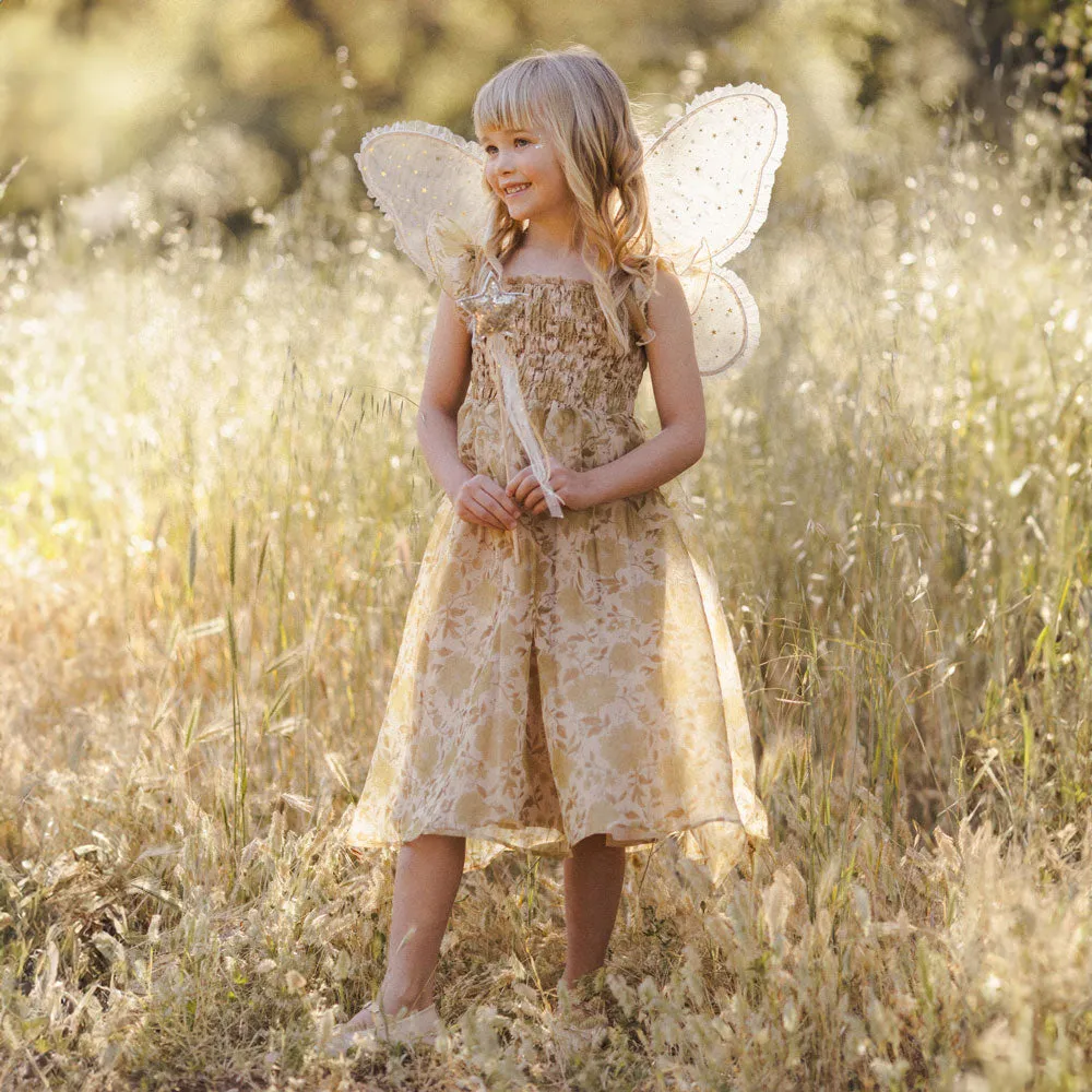 Dolly Dress - Golden Garden - Ecru