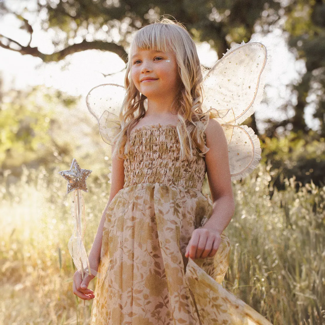 Dolly Dress - Golden Garden - Ecru