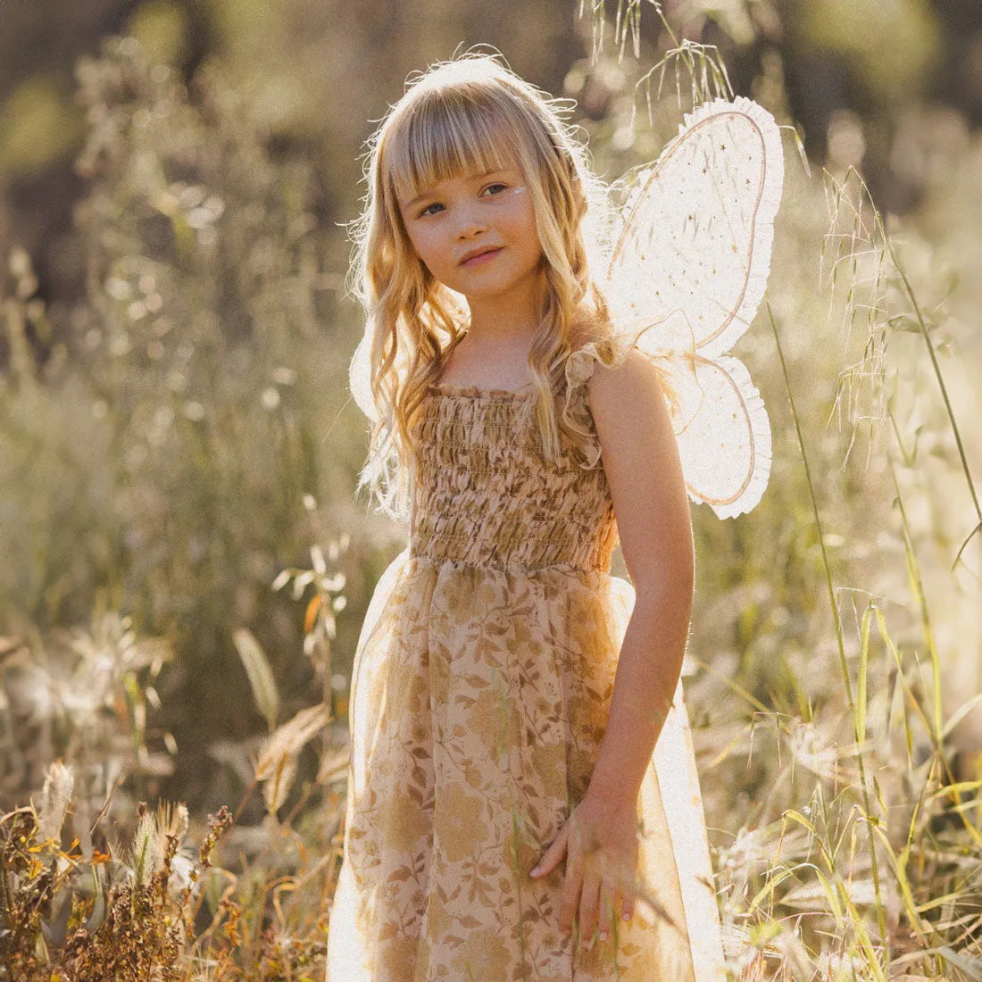 Dolly Dress - Golden Garden - Ecru