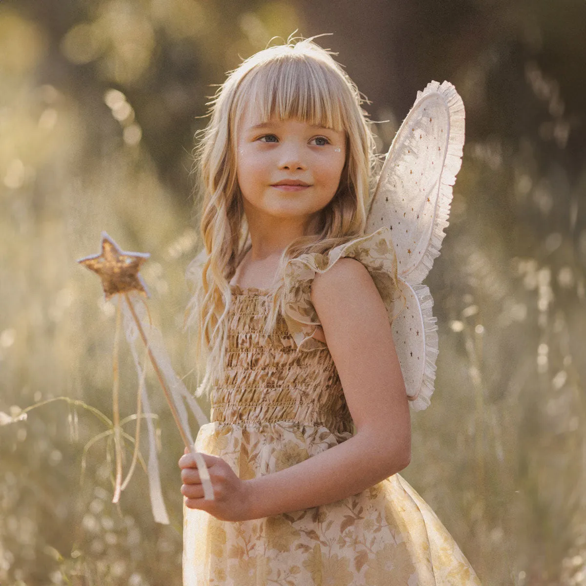 Dolly Dress - Golden Garden - Ecru