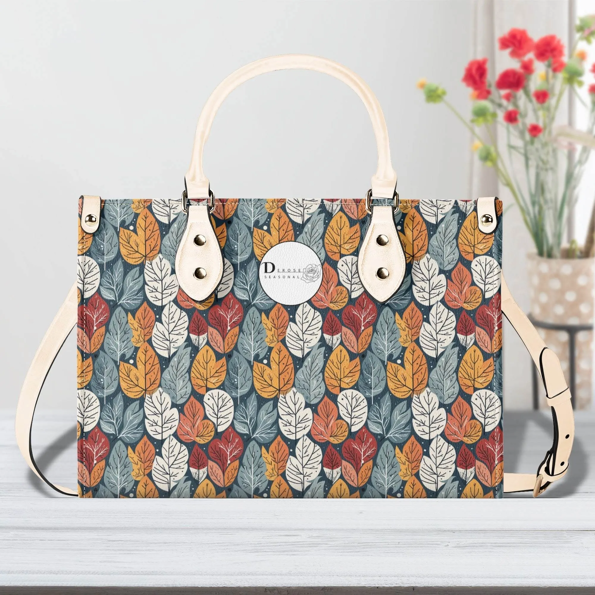 Fall Into Winter Luxury Women Leather Handbag (3 sizes)