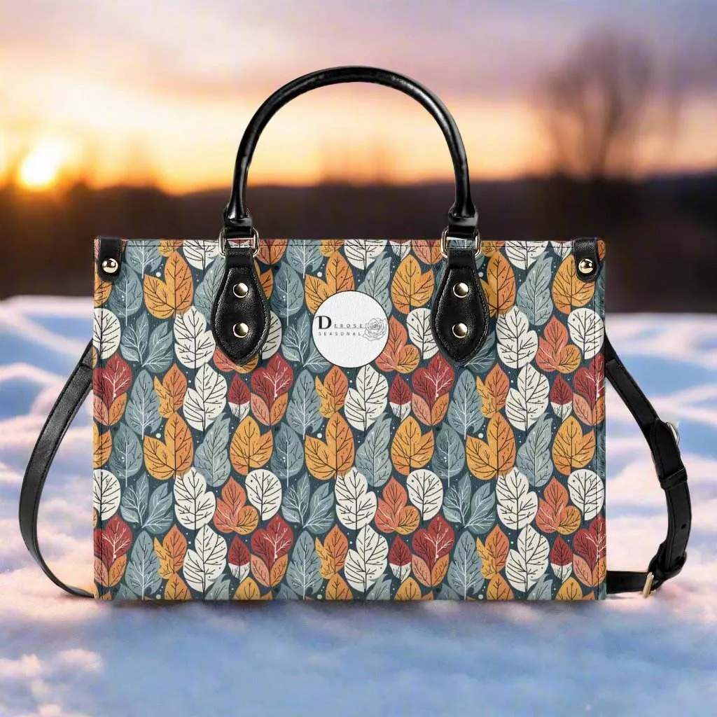 Fall Into Winter Luxury Women Leather Handbag (3 sizes)