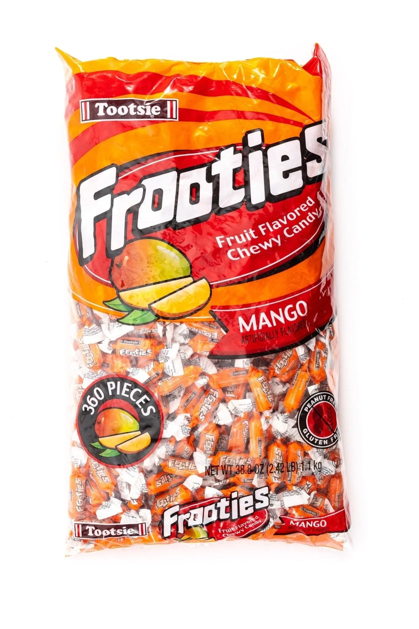 Frooties Mango Chewy Candy Bulk Pack (0.11 oz, 360 ct.)