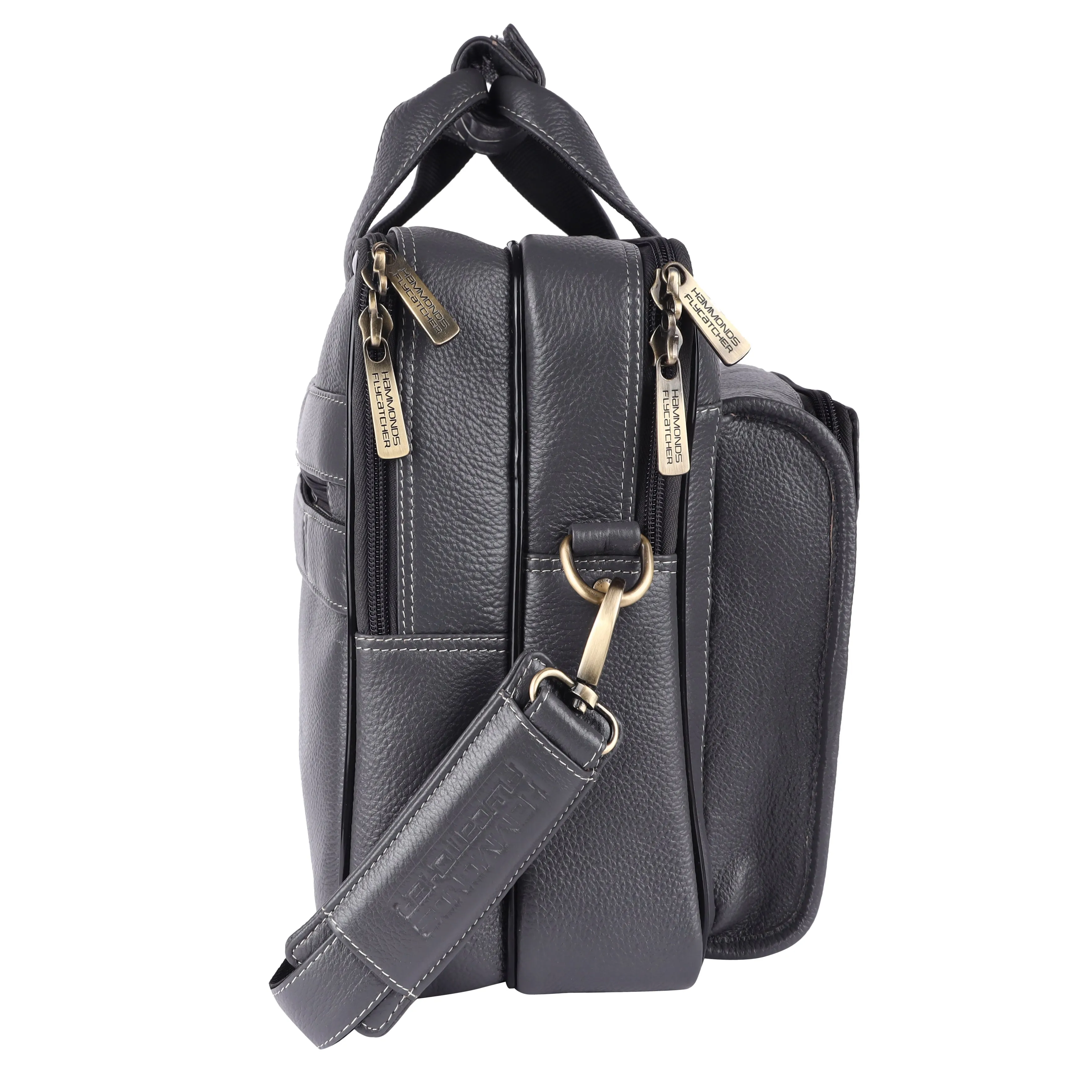 Genuine Leather Office Bag for Men - Fits Up to 16 Inch Laptop/MacBook
