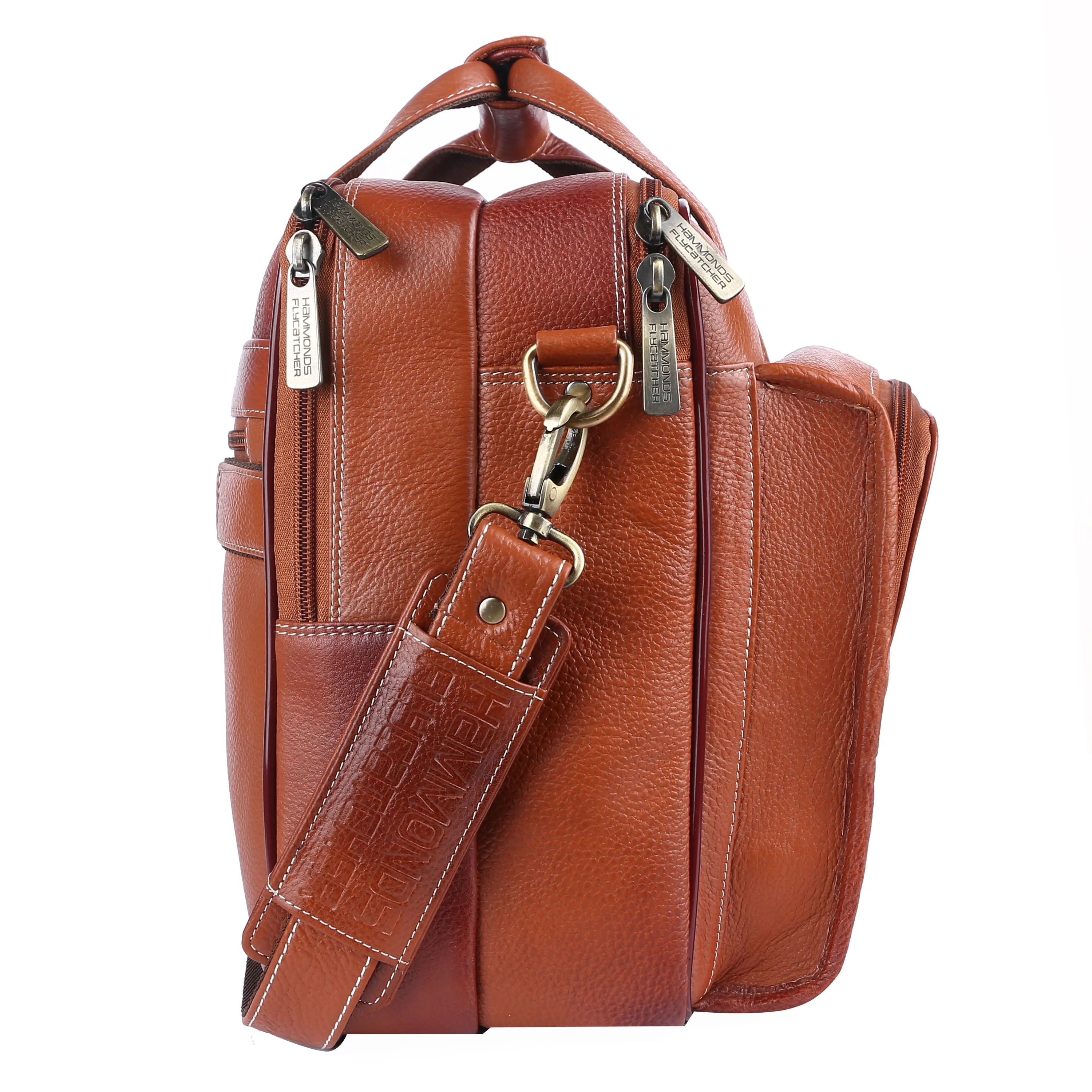 Genuine Leather Office Bag for Men - Fits Up to 16 Inch Laptop/MacBook