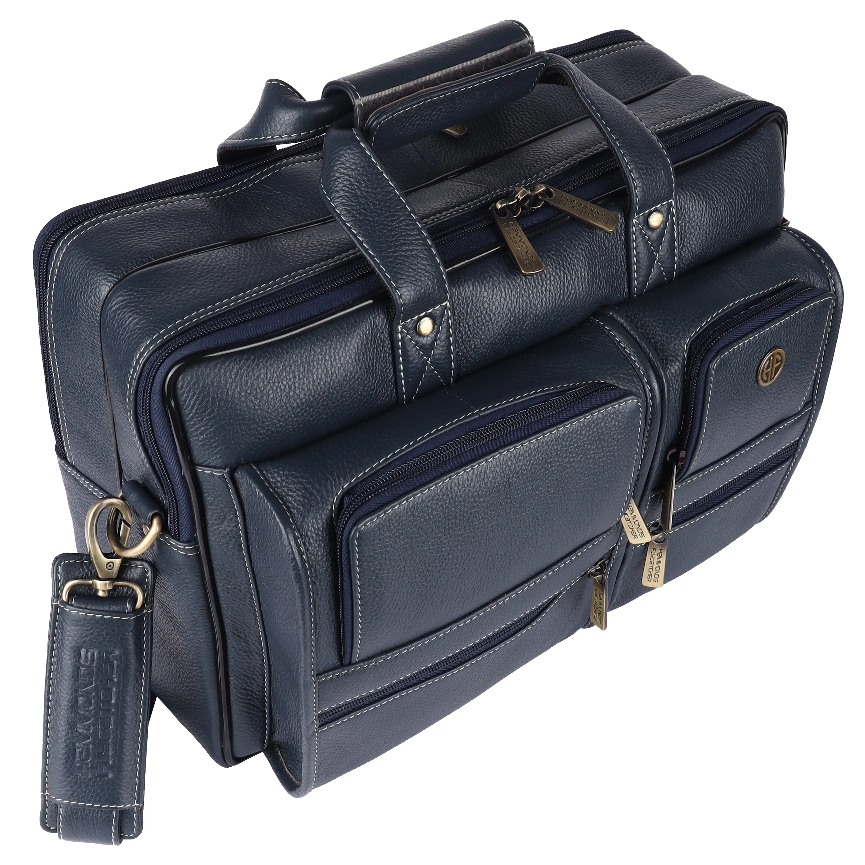 Genuine Leather Office Bag for Men - Fits Up to 16 Inch Laptop/MacBook