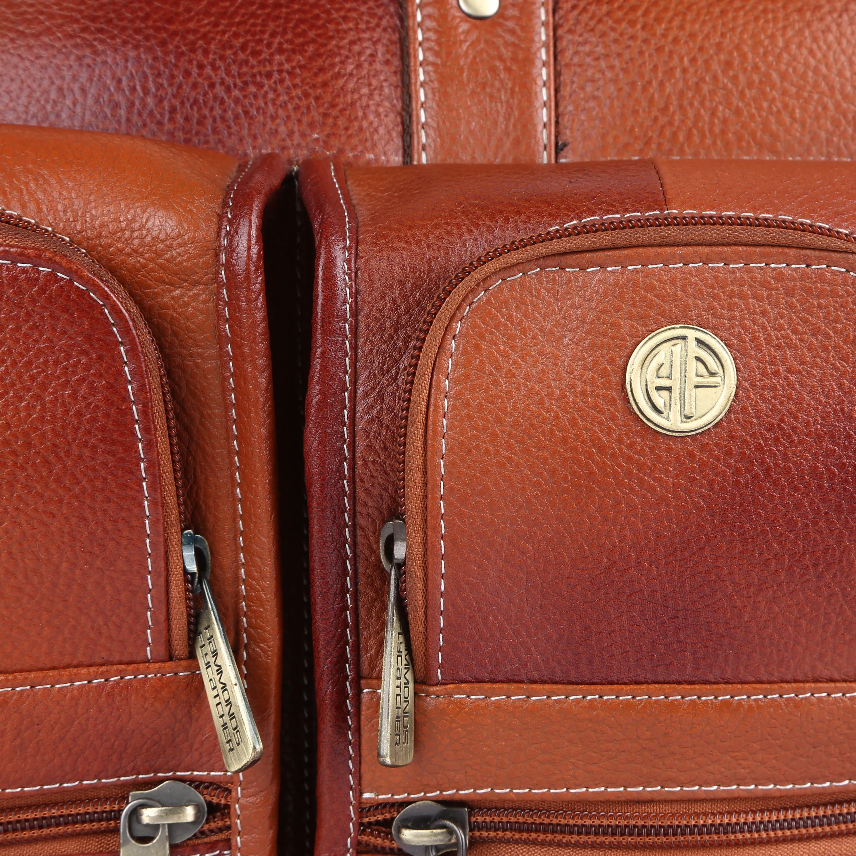 Genuine Leather Office Bag for Men - Fits Up to 16 Inch Laptop/MacBook