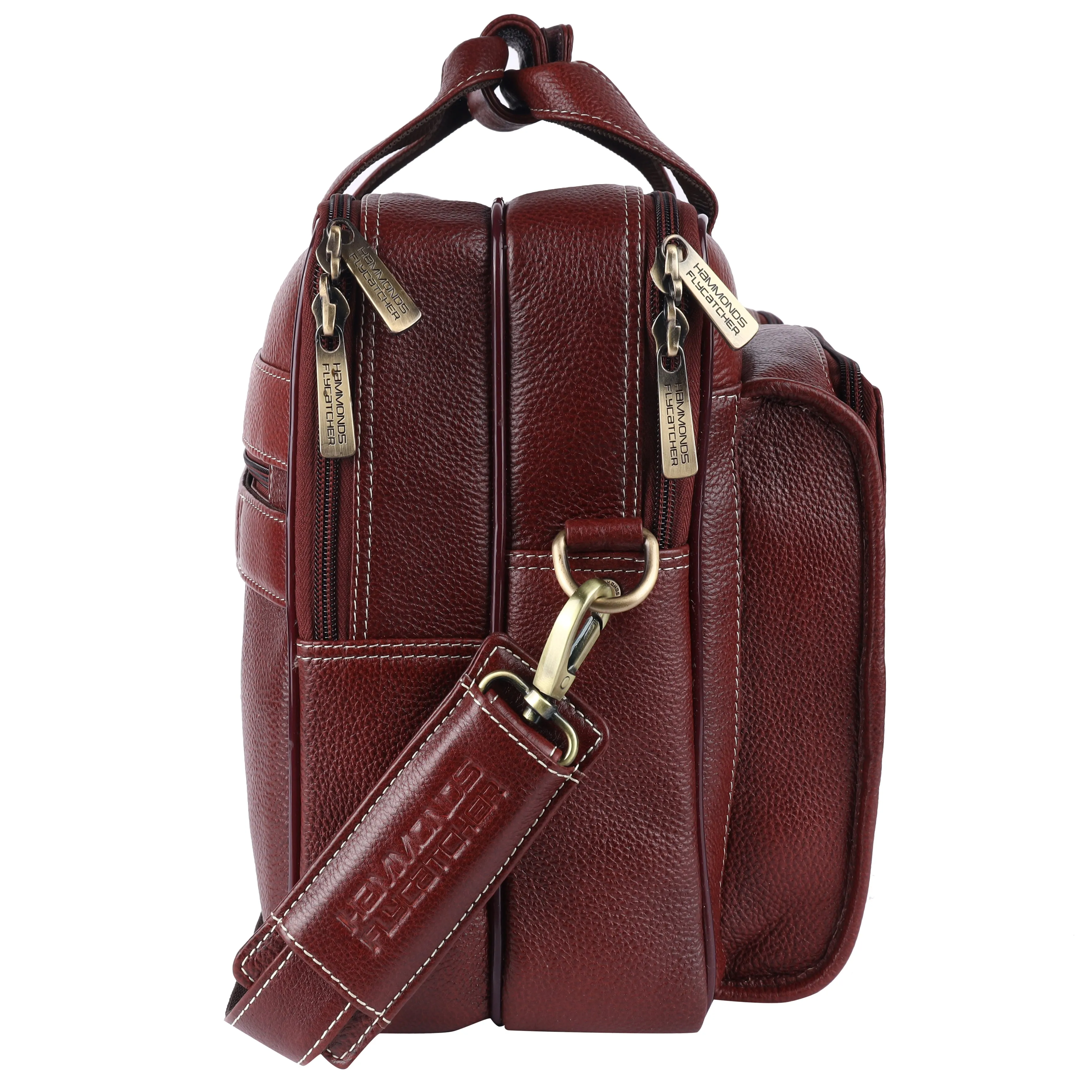 Genuine Leather Office Bag for Men - Fits Up to 16 Inch Laptop/MacBook