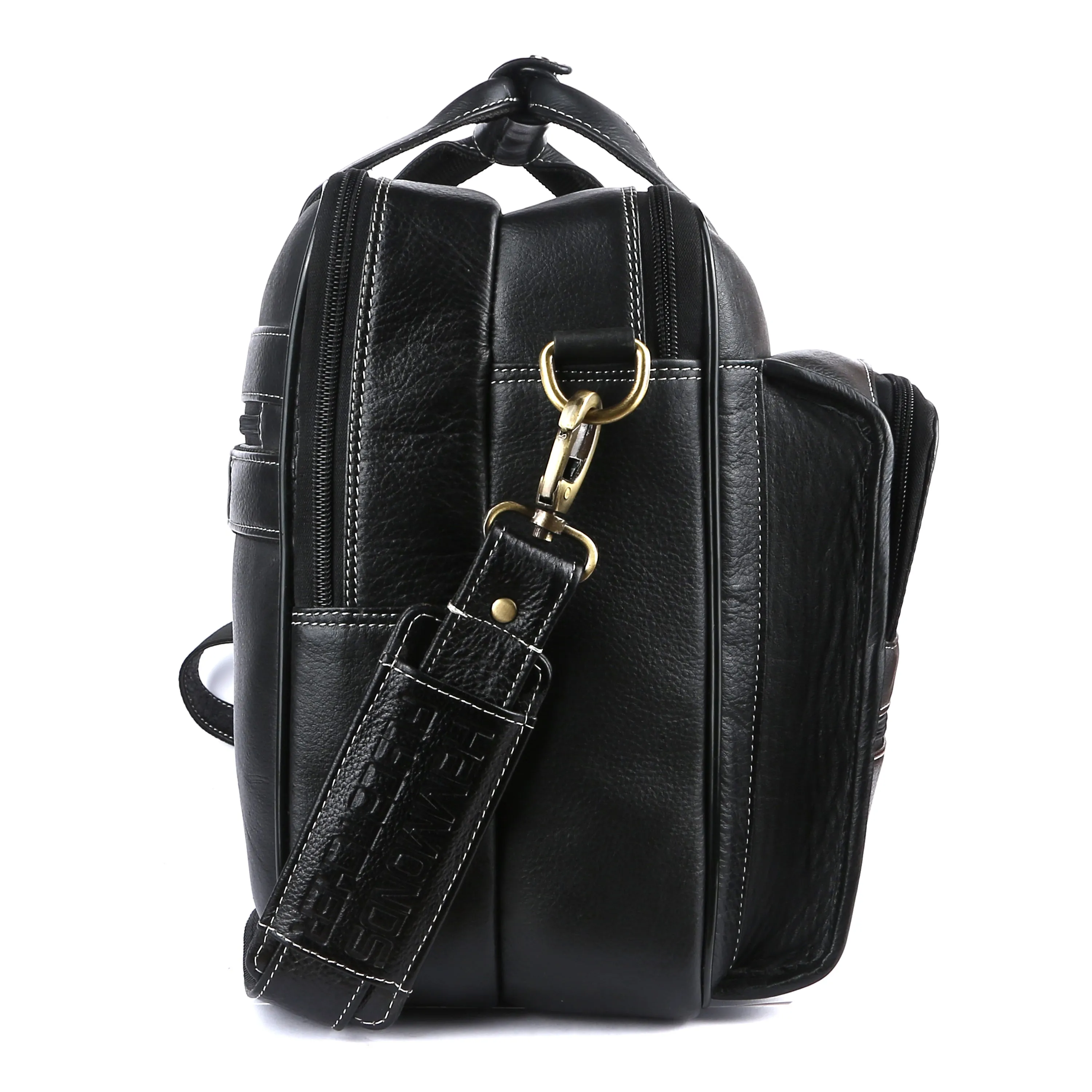 Genuine Leather Office Bag for Men - Fits Up to 16 Inch Laptop/MacBook