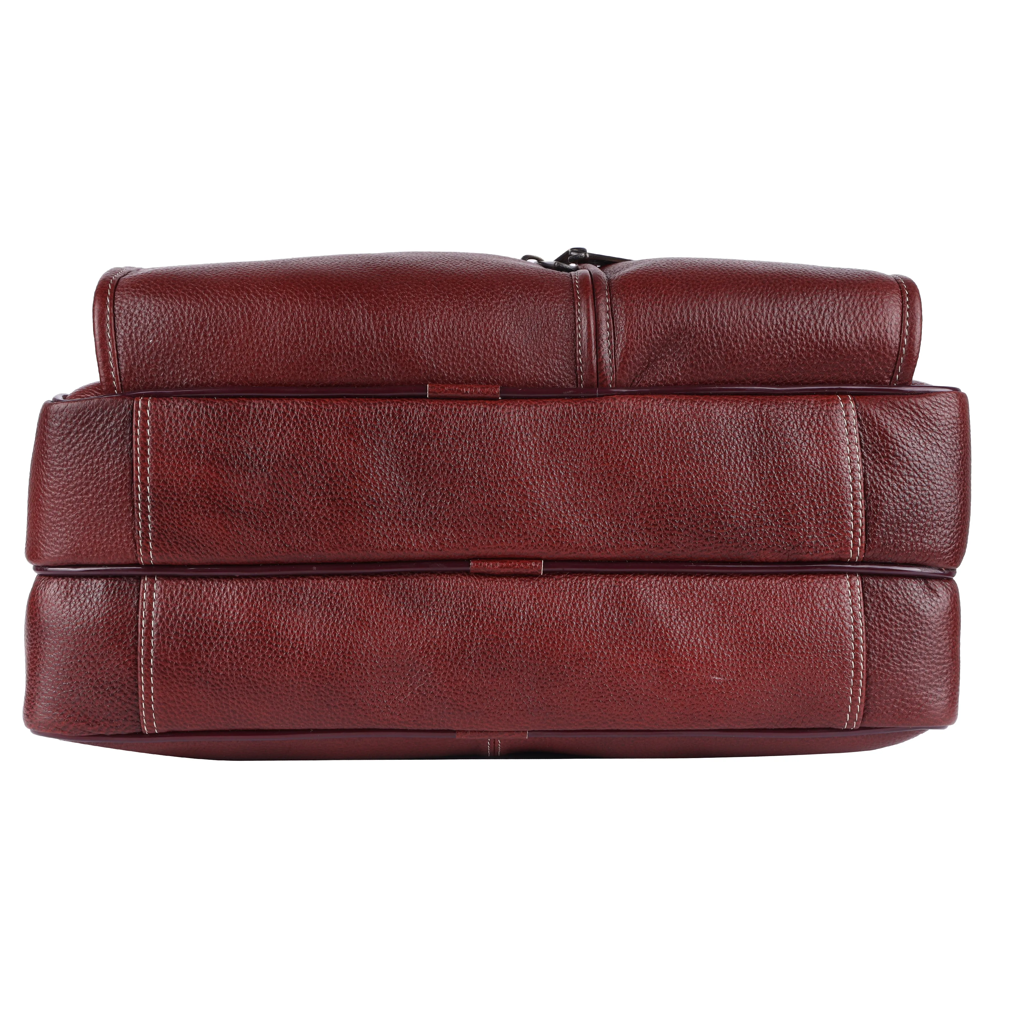 Genuine Leather Office Bag for Men - Fits Up to 16 Inch Laptop/MacBook