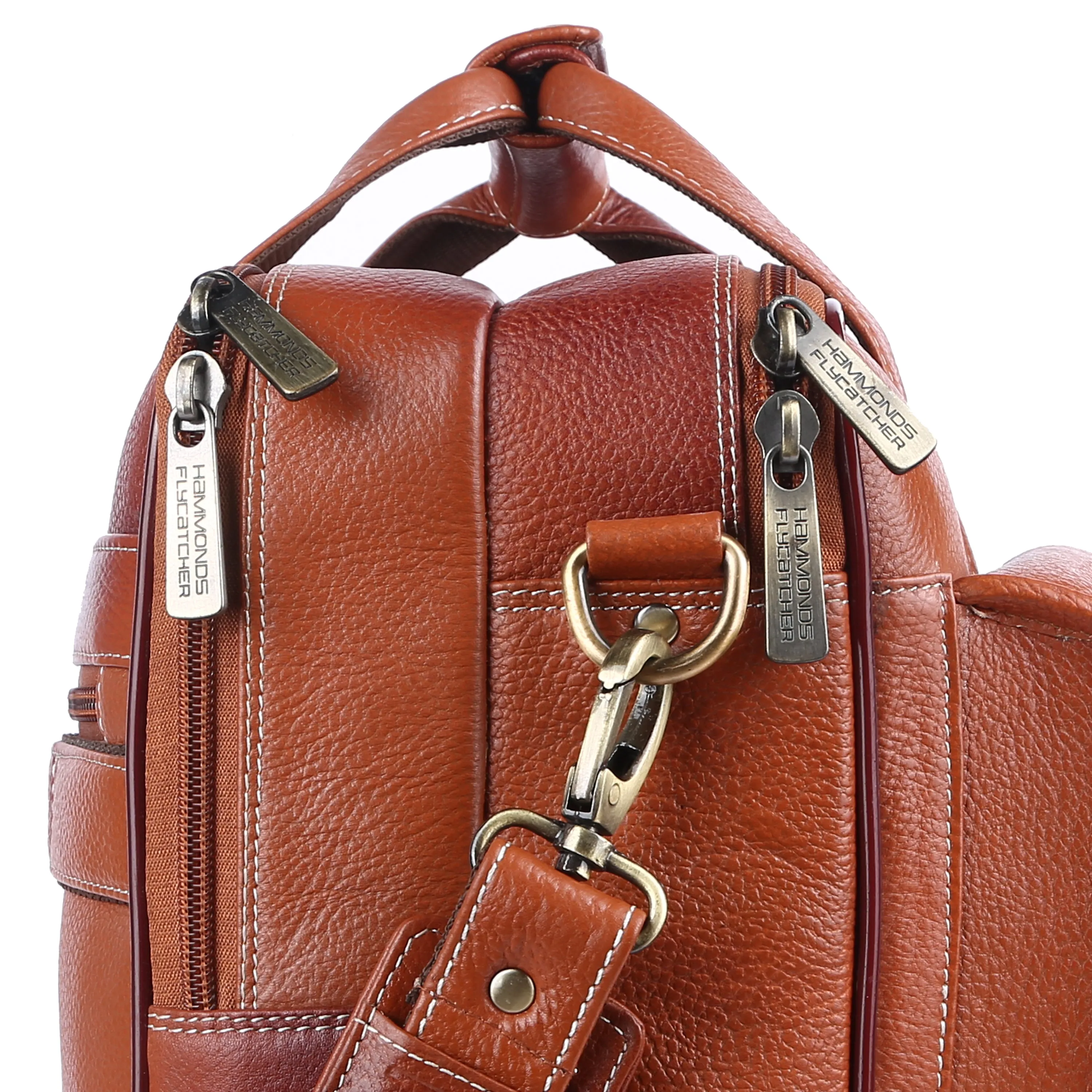Genuine Leather Office Bag for Men - Fits Up to 16 Inch Laptop/MacBook