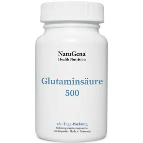 GLUTAMIC ACID 500 vegan capsules