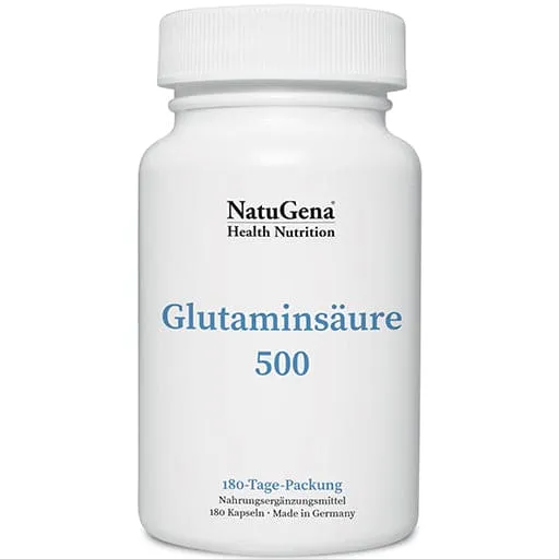 GLUTAMIC ACID 500 vegan capsules