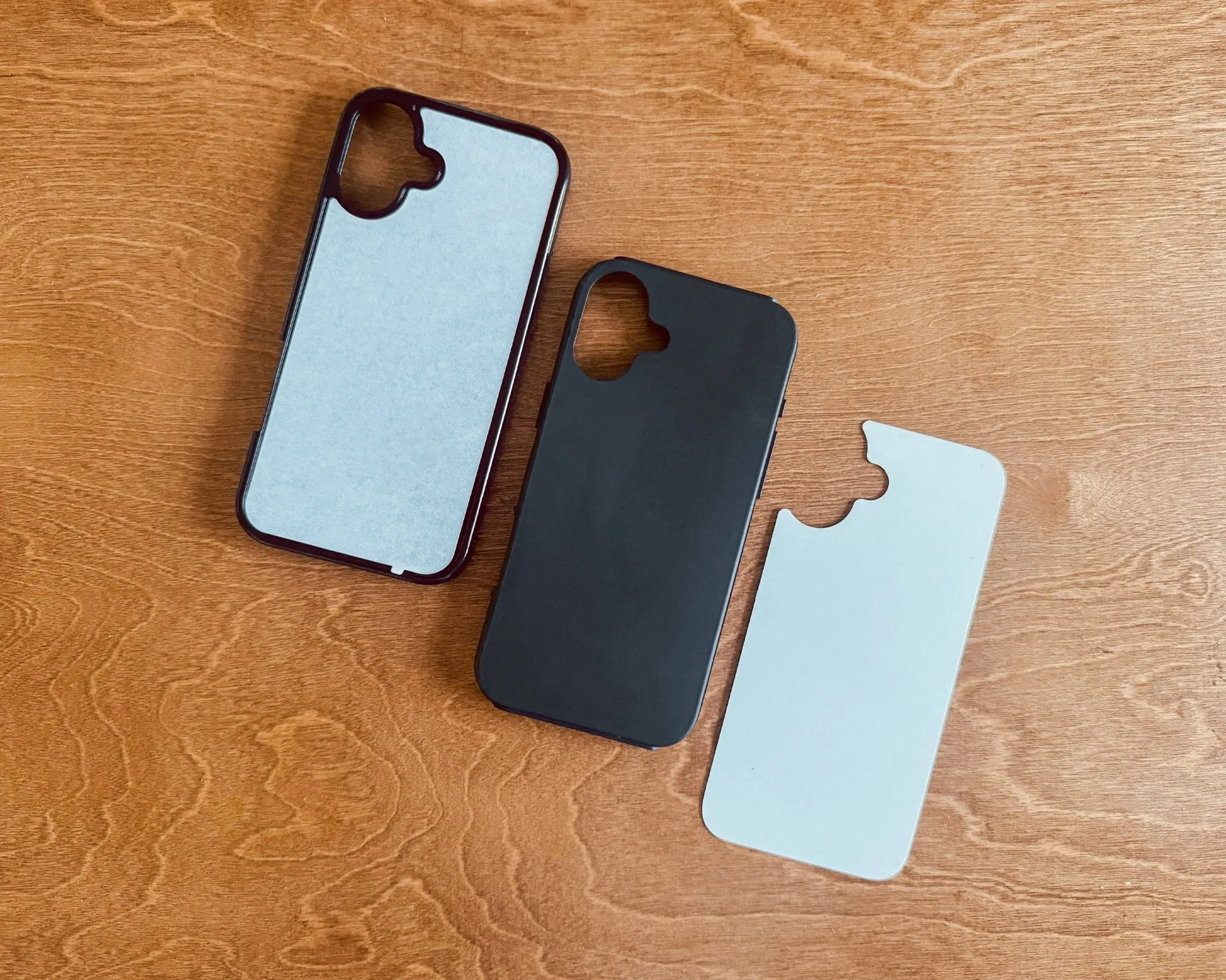 Hybrid 2-in-1 Sublimation Cases for Apple iPhone 16 Plus