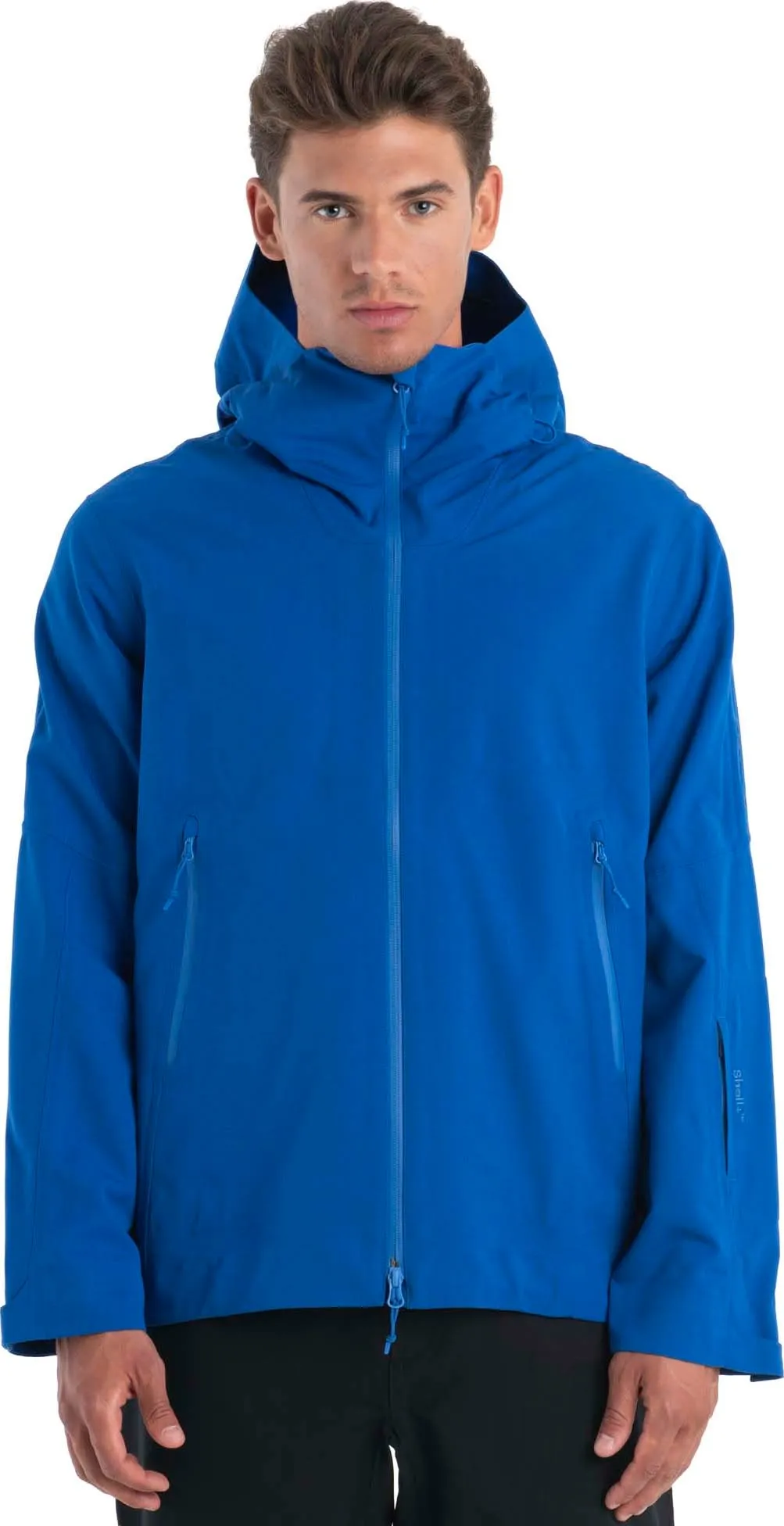 Icebreaker Men&#x27;s Mer Shell  Peak Hooded Jacket Lazurite | Buy Icebreaker Men&#x27;s Mer Shell  Peak Hooded Jacket Lazurite here | Outnorth