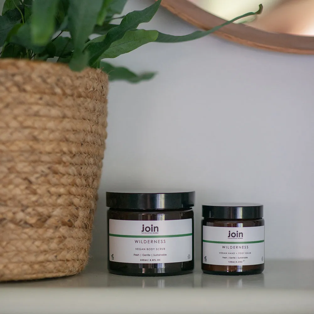 Join | Wilderness - Vegan Essential Oil Body Scrub