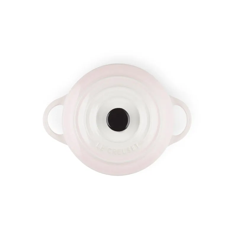 Le Creuset Stoneware Petite Round Casserole 0.25L Shell Pink