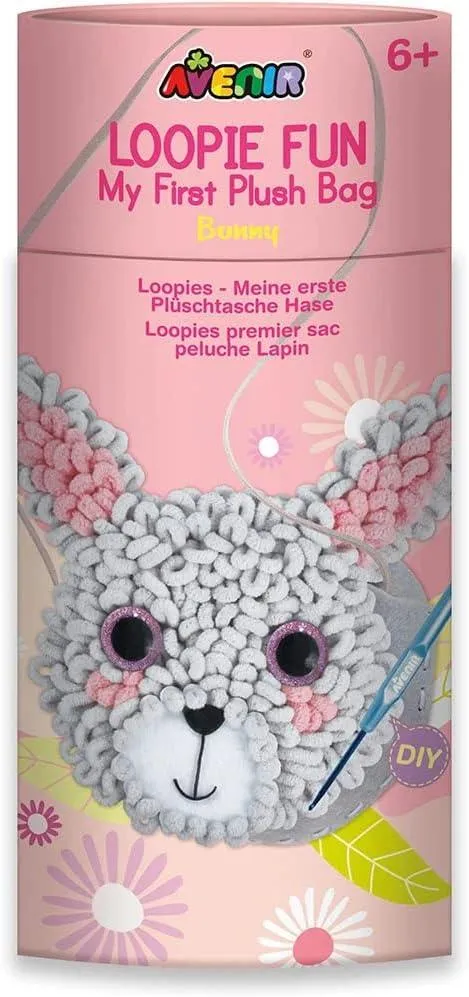 Loopie Fun - My First Plush Bag Kit - Bunny