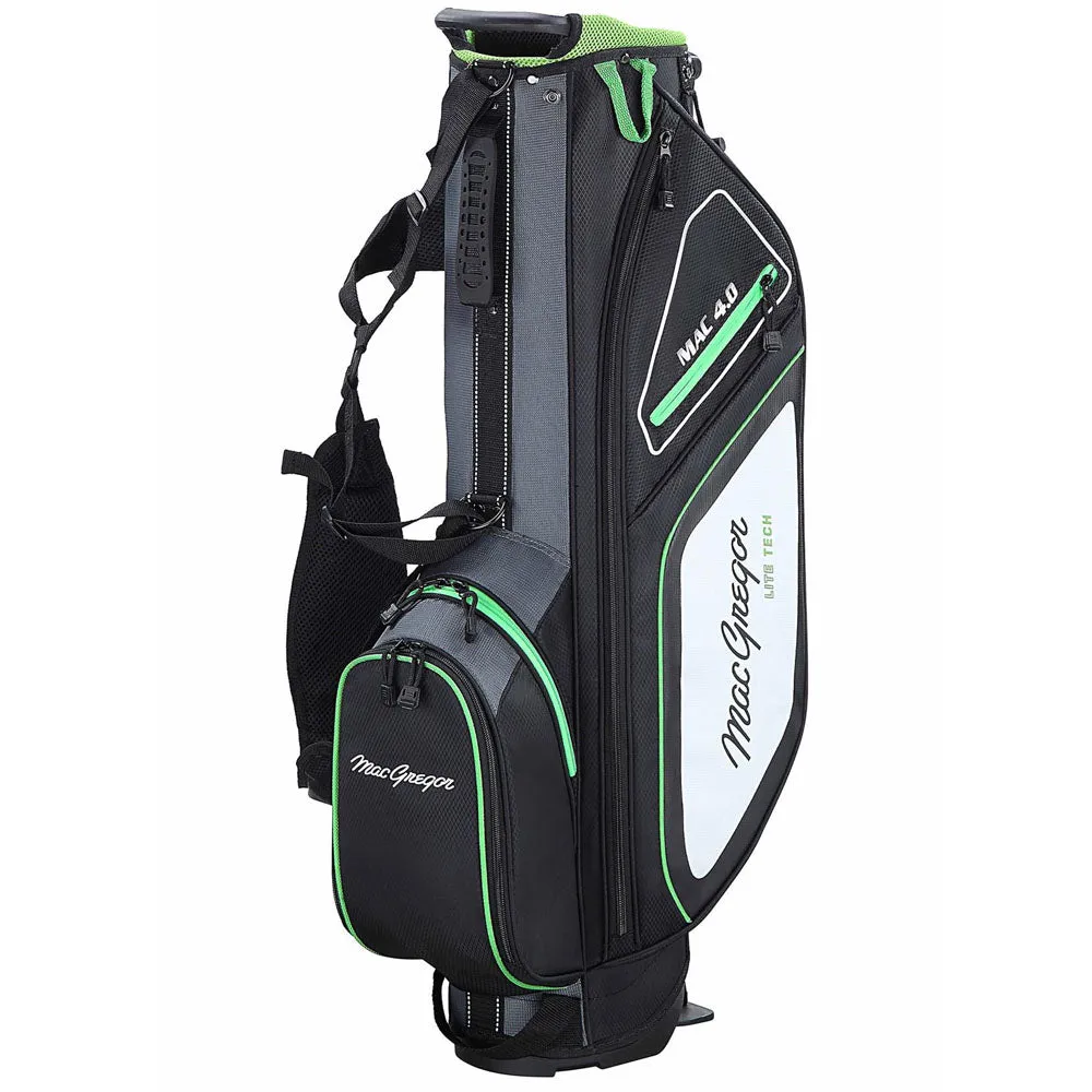 MacGregor Principal 7" Stand Bag - Black/Green