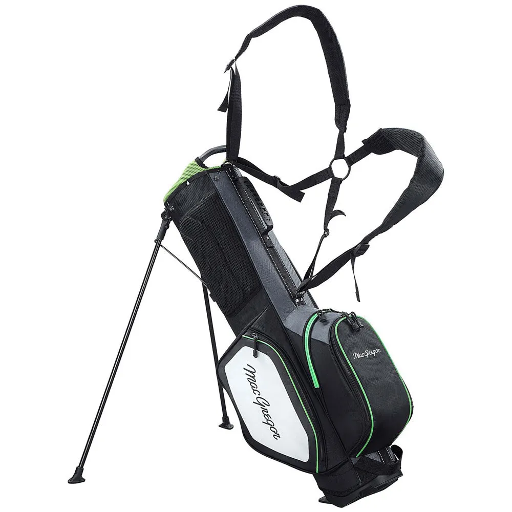 MacGregor Principal 7" Stand Bag - Black/Green