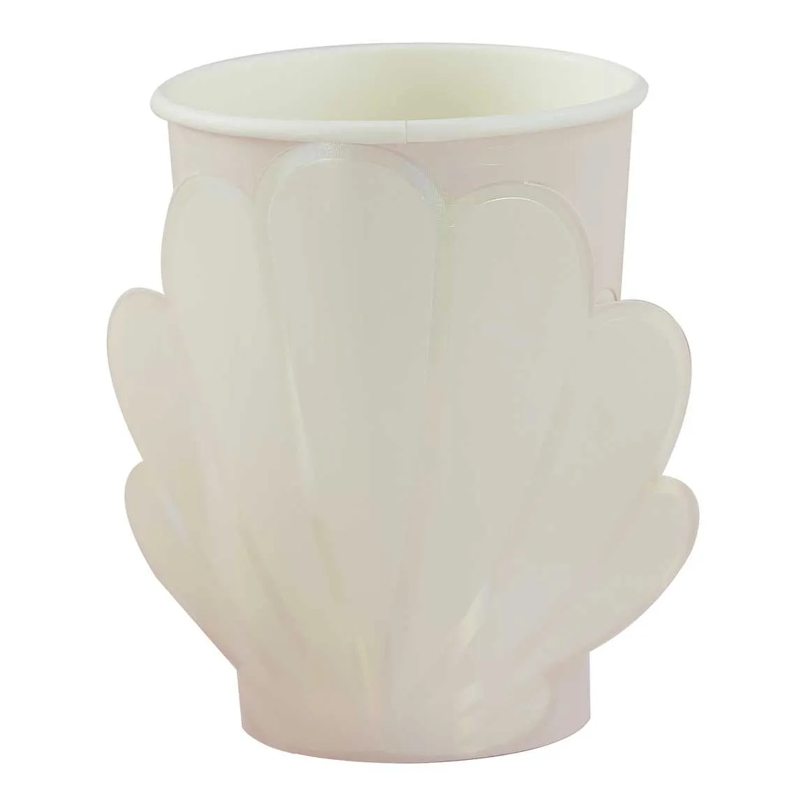 Mermaid Shell Party Paper Cups x 8