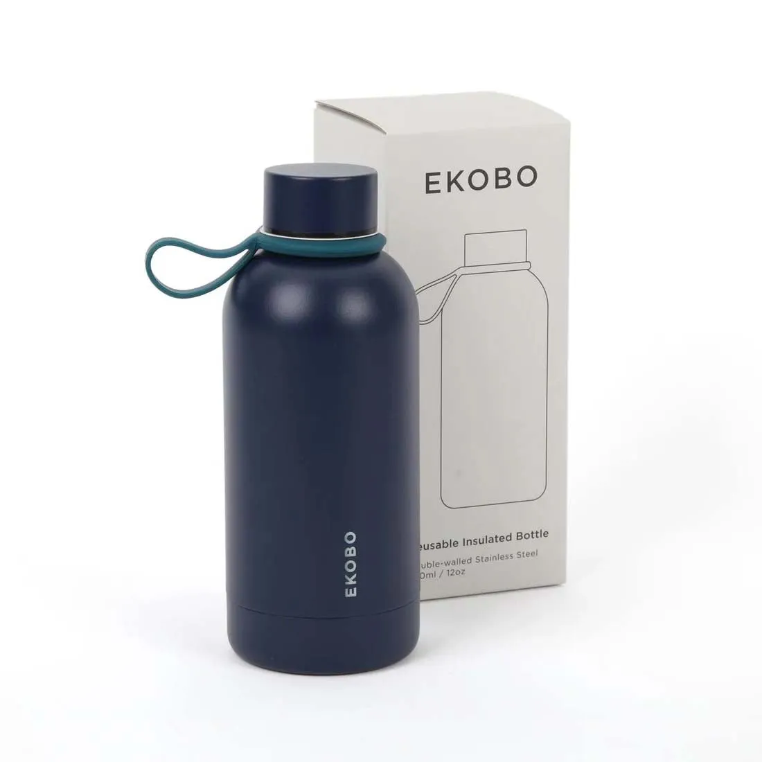 Midnight Blue Insulated Reusable Water Bottle
