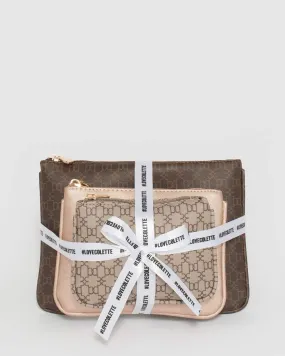 Monogram Purse Gift Set