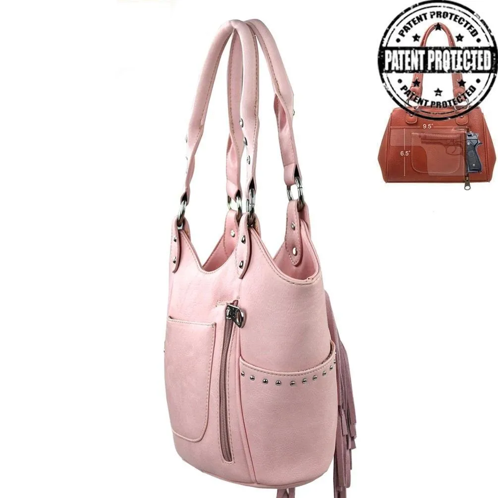 Montana West® Fringe Collection Concealed Carry Purse Shoulder Bag