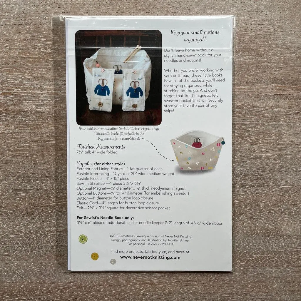 Needle Book Sewing Pattern