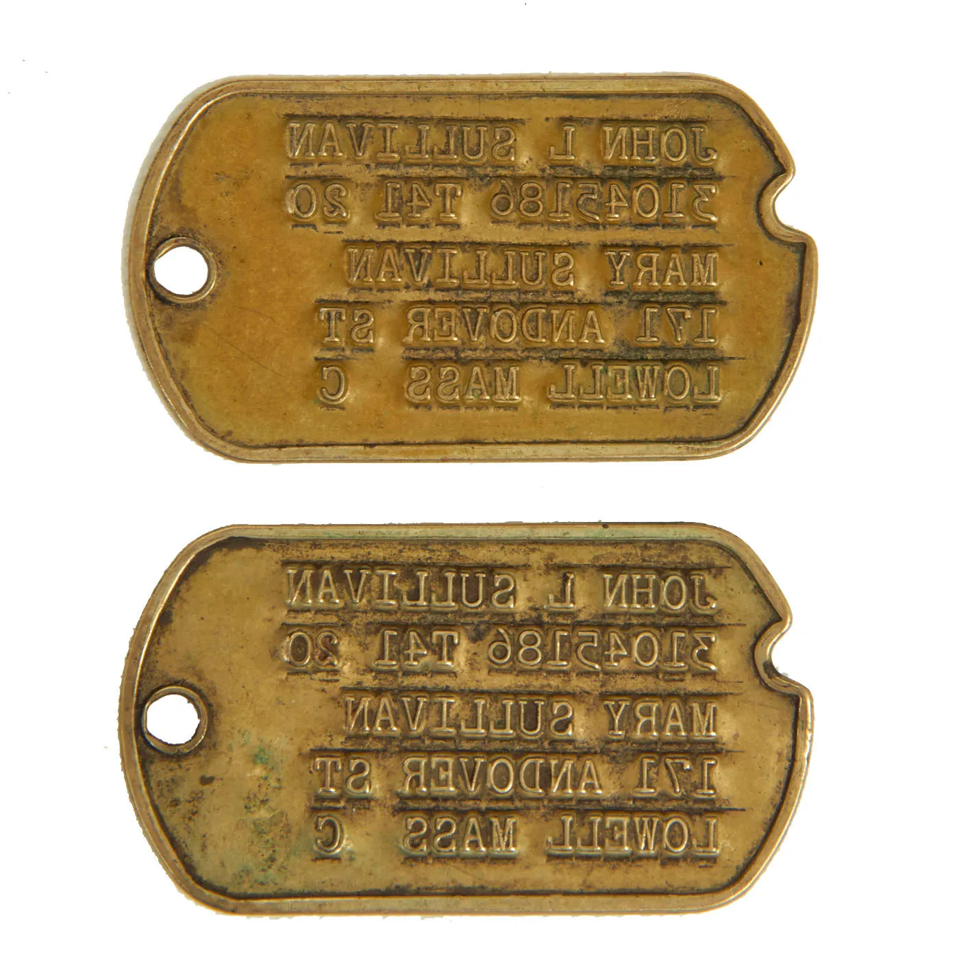 Original U.S. WWII Named 44th Infantry Division Large Uniform Grouping With Documents and Insignia - Over 50 Items