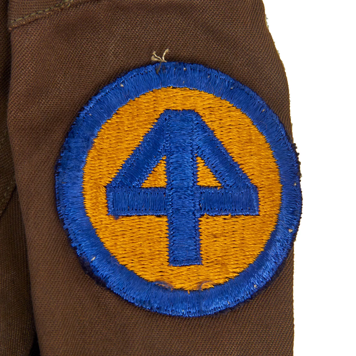 Original U.S. WWII Named 44th Infantry Division Large Uniform Grouping With Documents and Insignia - Over 50 Items