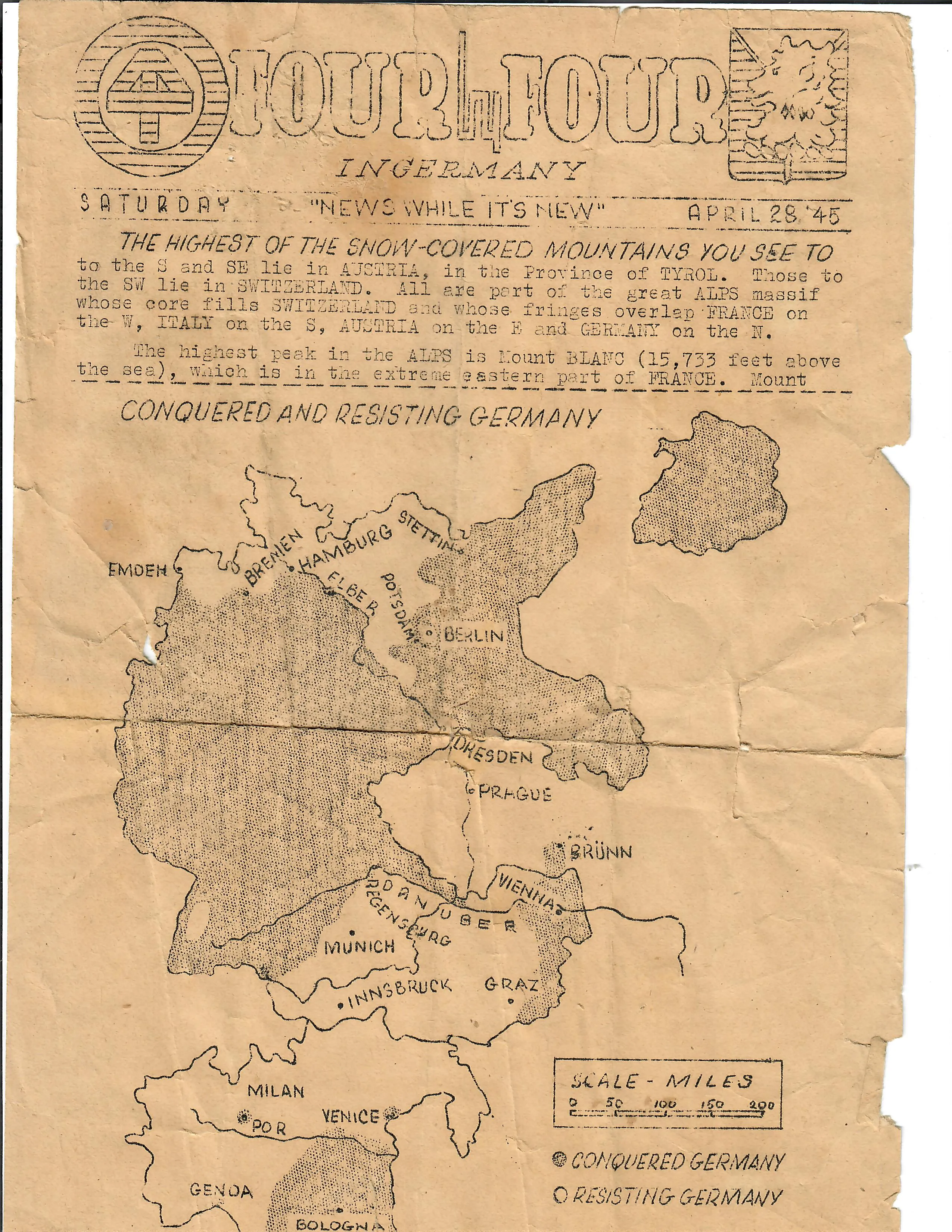 Original U.S. WWII Named 44th Infantry Division Large Uniform Grouping With Documents and Insignia - Over 50 Items