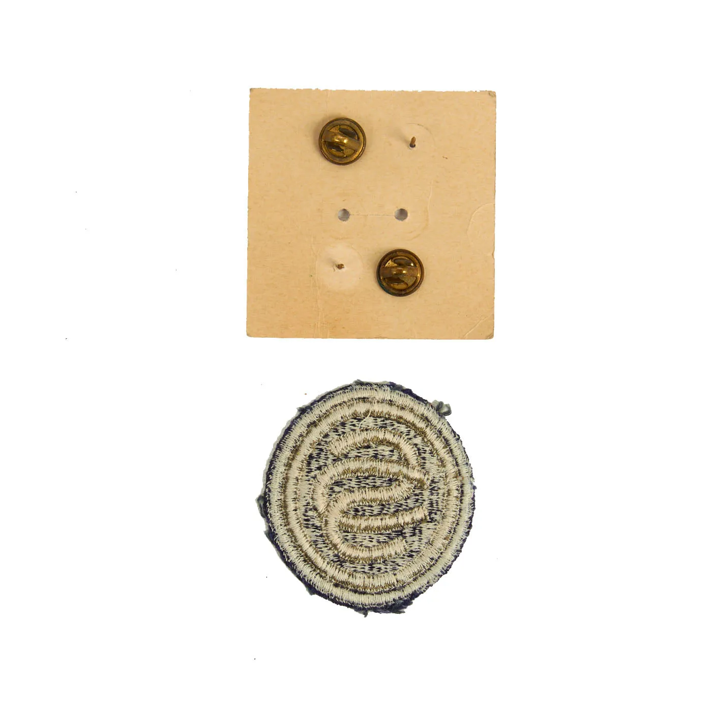 Original U.S. WWII Named 44th Infantry Division Large Uniform Grouping With Documents and Insignia - Over 50 Items