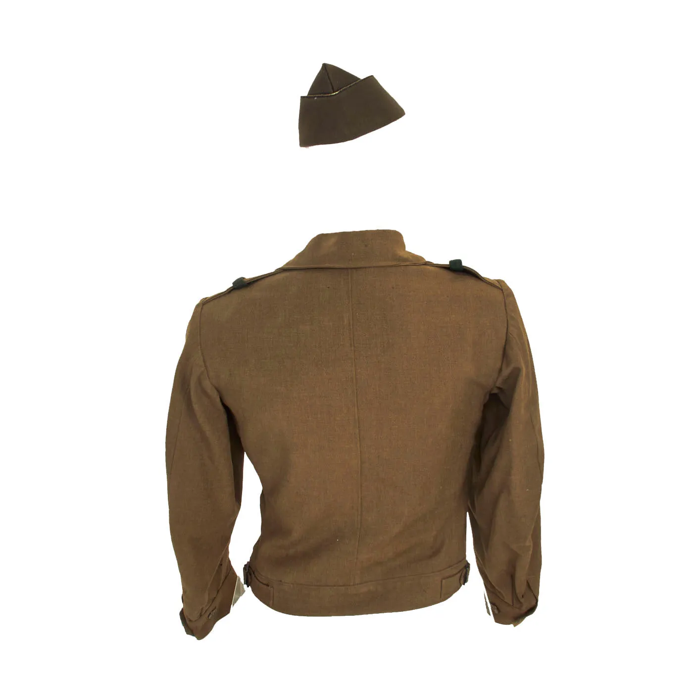 Original U.S. WWII Named 44th Infantry Division Large Uniform Grouping With Documents and Insignia - Over 50 Items