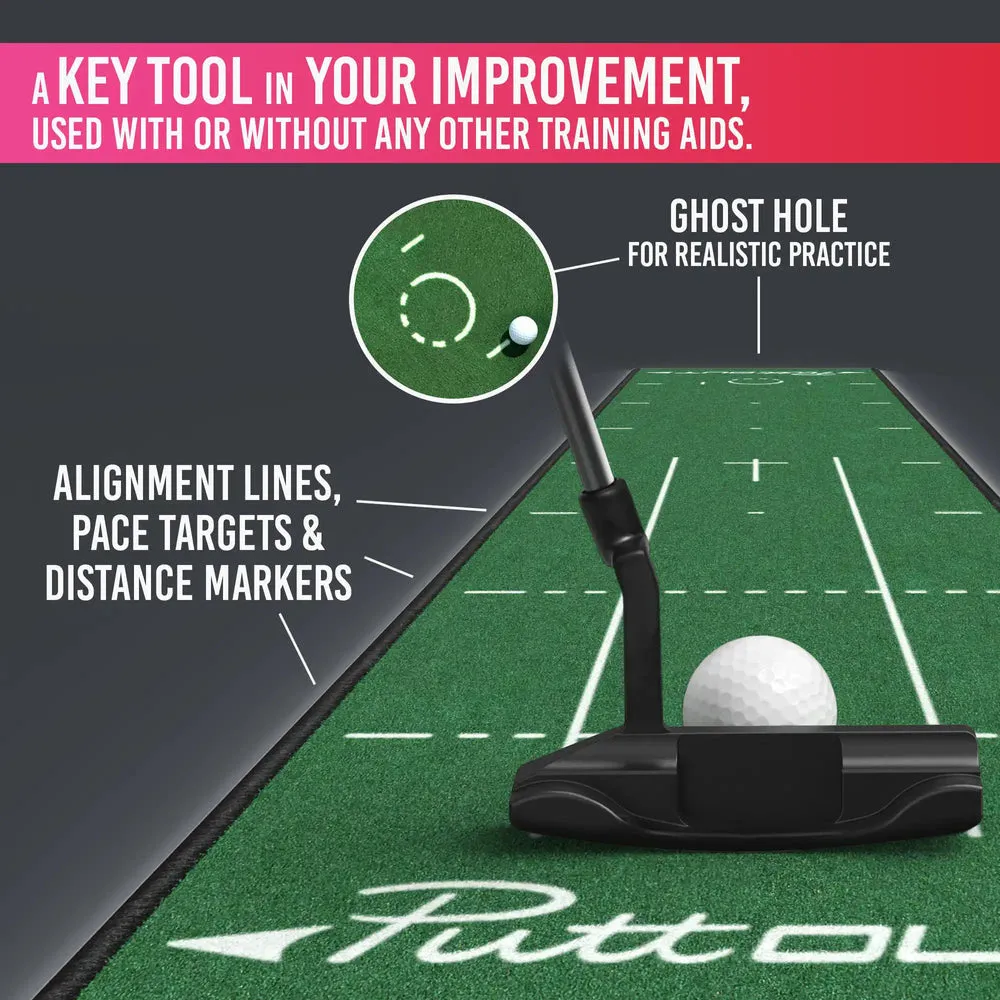 PuttOUT Medium Putting Mat - Green
