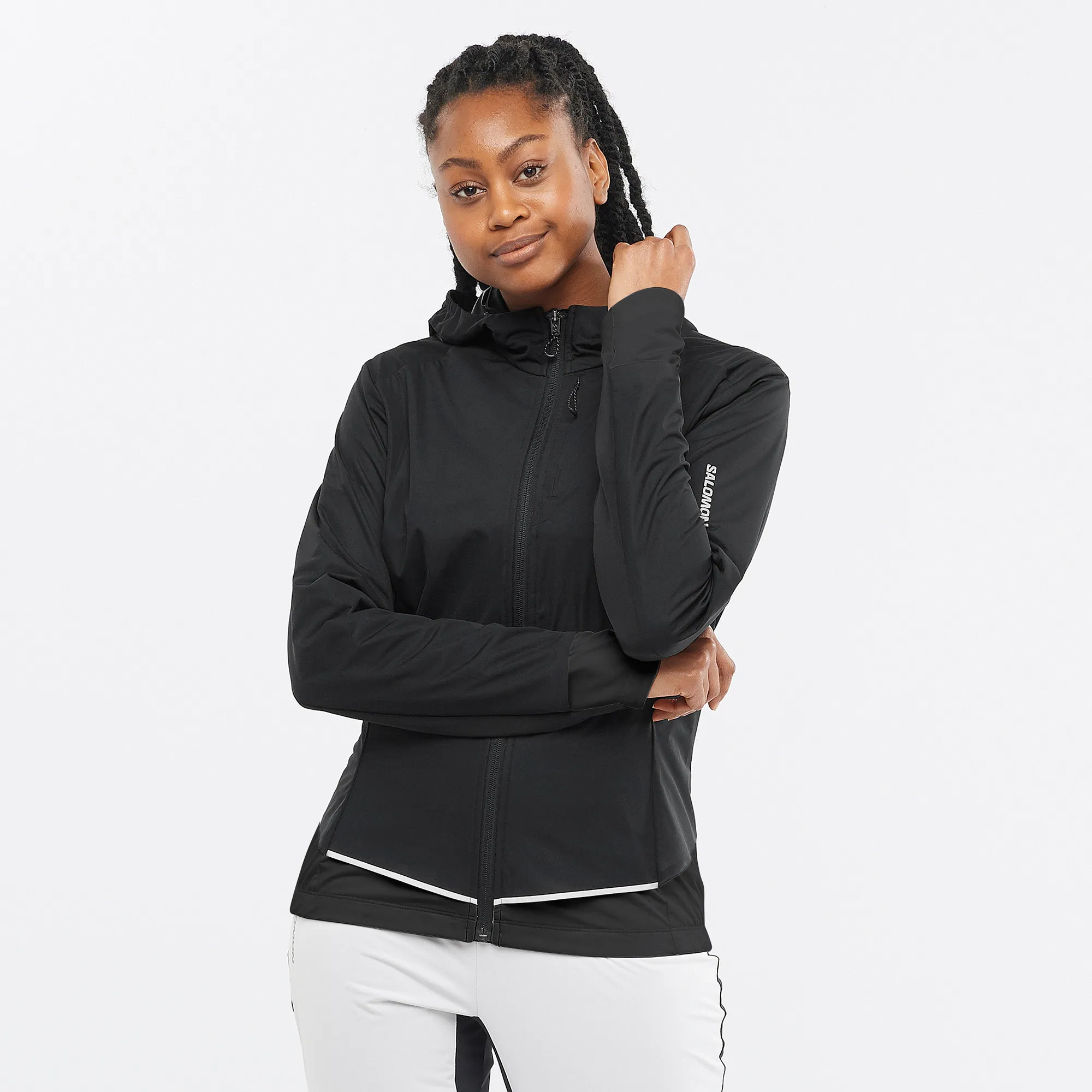 Salomon Women&#x27;s Light Shell Jacket Deep Black | Buy Salomon Women&#x27;s Light Shell Jacket Deep Black here | Outnorth