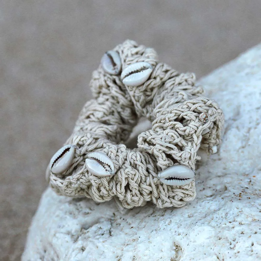 Sandcastles Scrunchie